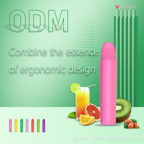oem vape factory Yoran YP30009 odm vape factory OEM disposable pod
